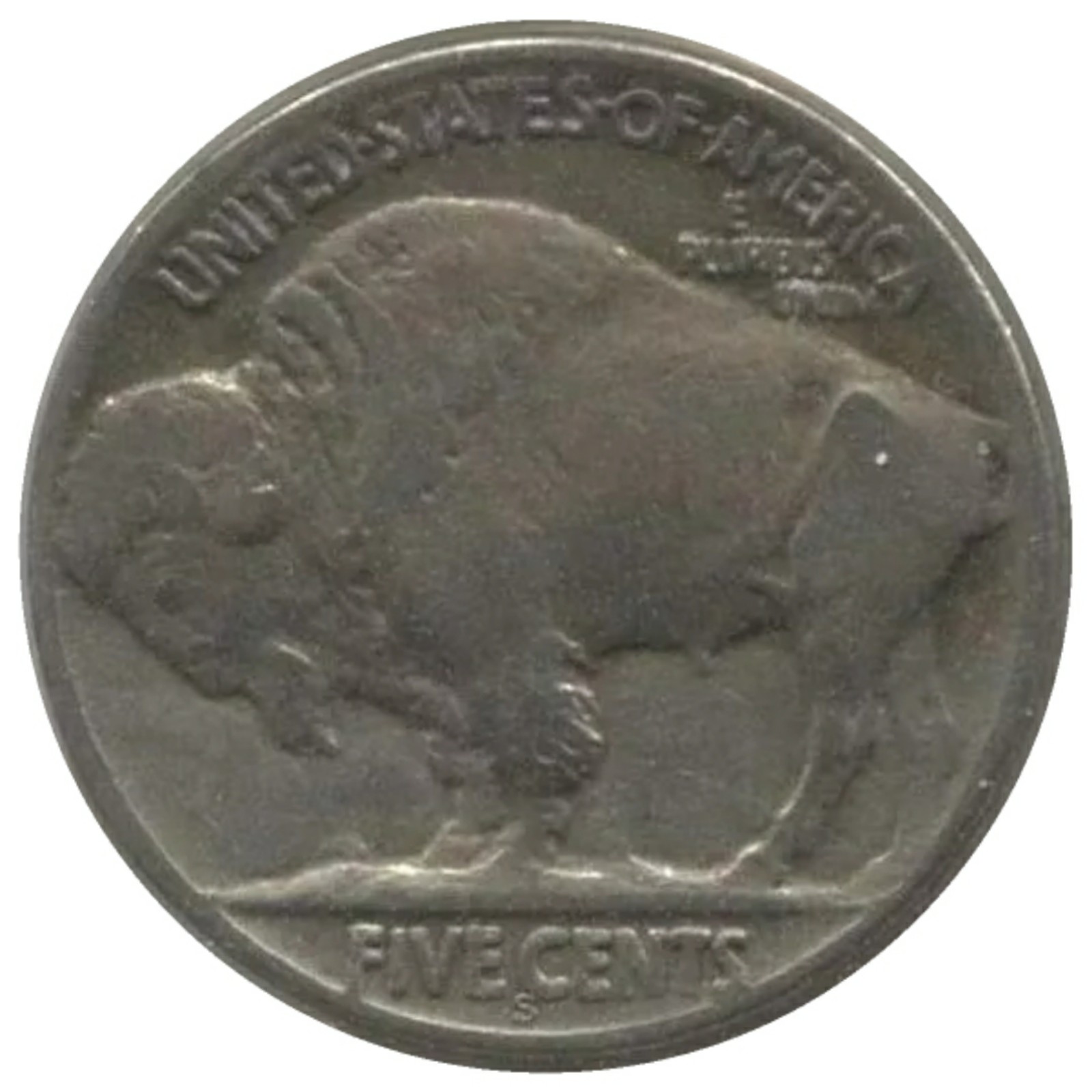 1927-S-5c-Buffalo-Nickel-#5